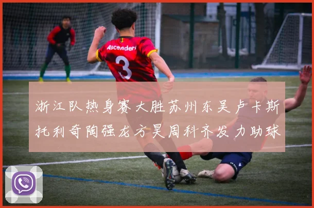 浙江队热身赛大胜苏州东吴卢卡斯托利奇陶强龙方昊周科齐发力助球队取胜