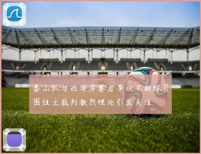 泰山队与西海岸赛后争议不断球员围住主裁判激烈理论引发关注
